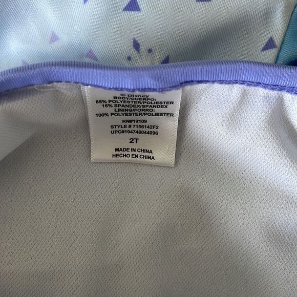 Disney Frozen 3 piece swim wear 2T - Picture 8 of 9